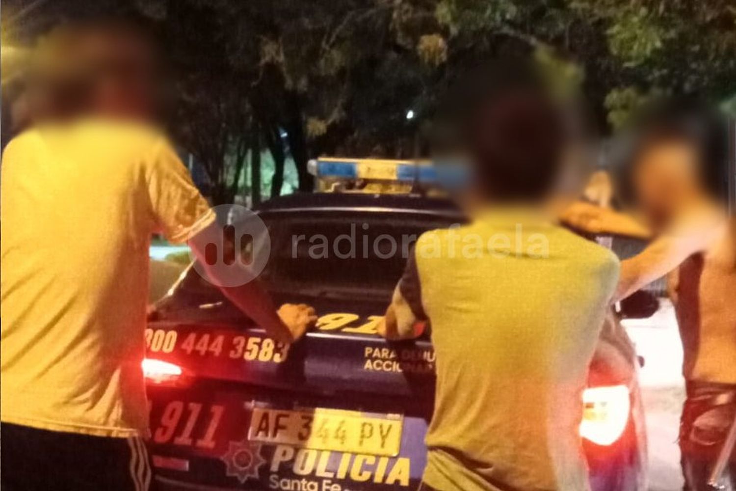 Demoraron a tres sospechosos en la madrugada en el Norte de la ciudad