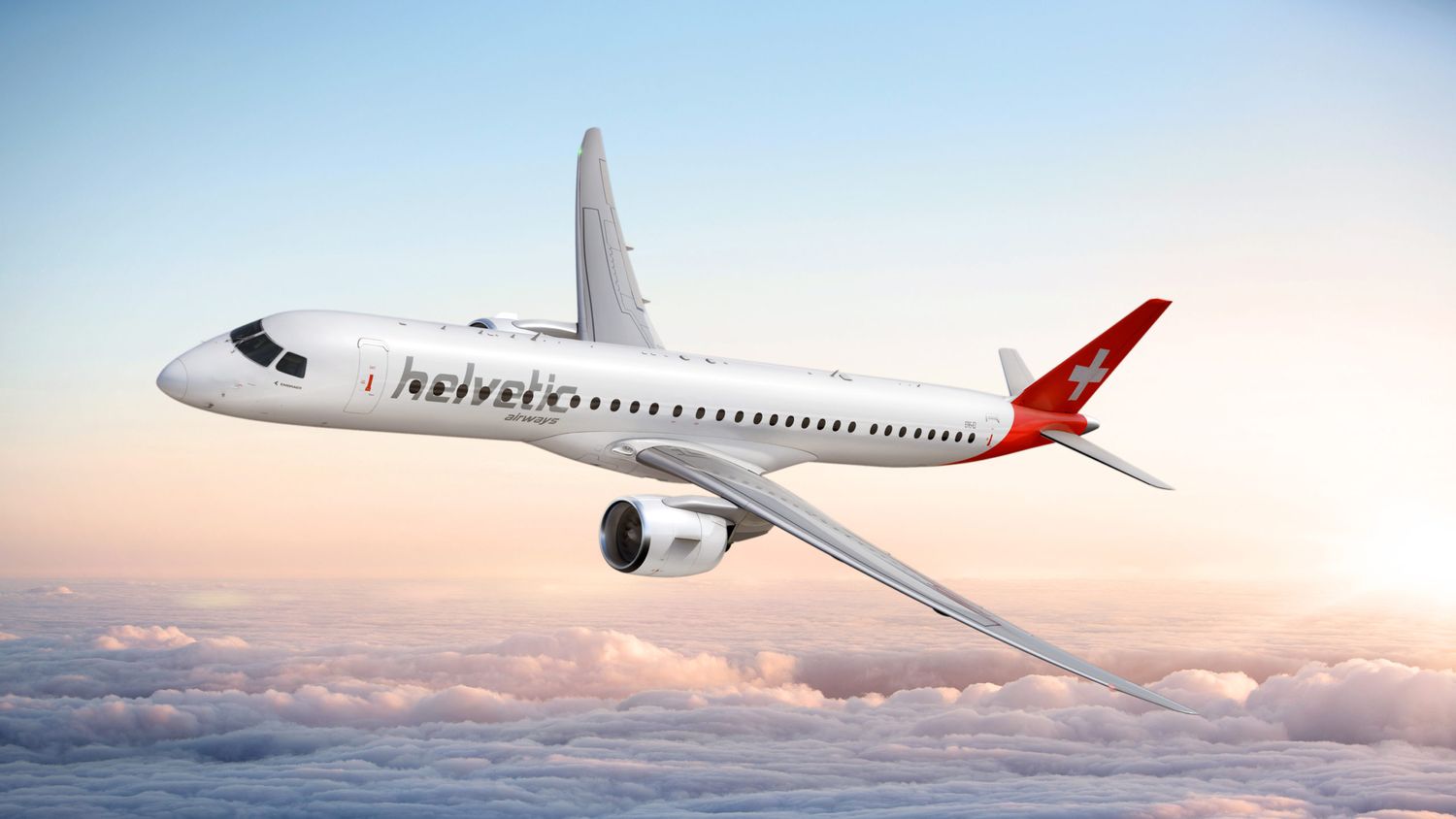 Helvetic Airways convierte pedidos al E195-E2 y diversifica su flota de Embraer