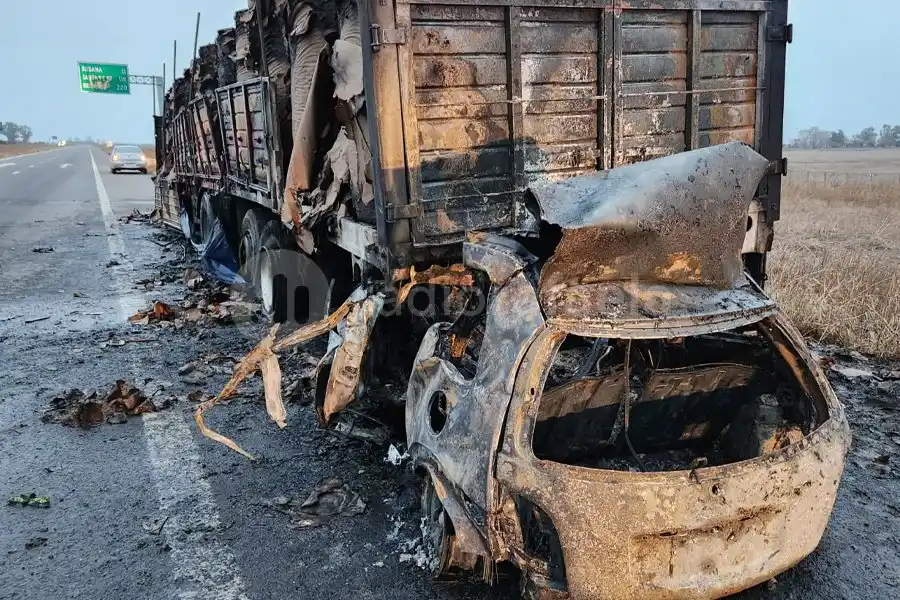 Violento impacto en la intersección de RN 34 y RP 70: hay una persona fallecida