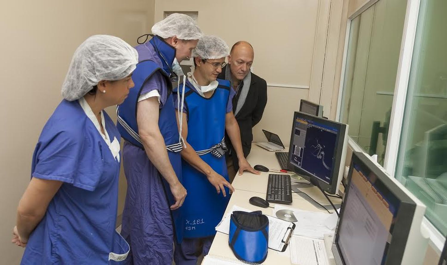 El hospital San Martín de Paraná practicó intervención inédita con stent