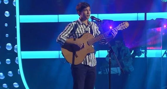 El tandilense Juan Manuel Rubino conmovió a La Voz Argentina con su presentación y avanza en el programa