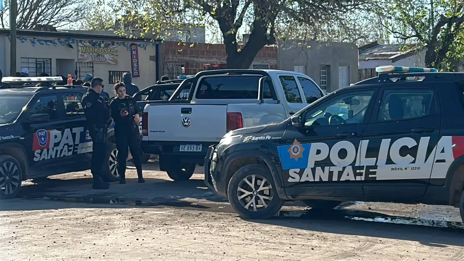 Policiales homicidio Rafaela monseñor zazpe patrulleros policía - 6