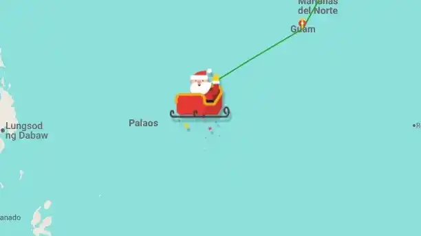 ¿Por dónde va Papa Noel hoy? seguí todo el recorrido en vivo