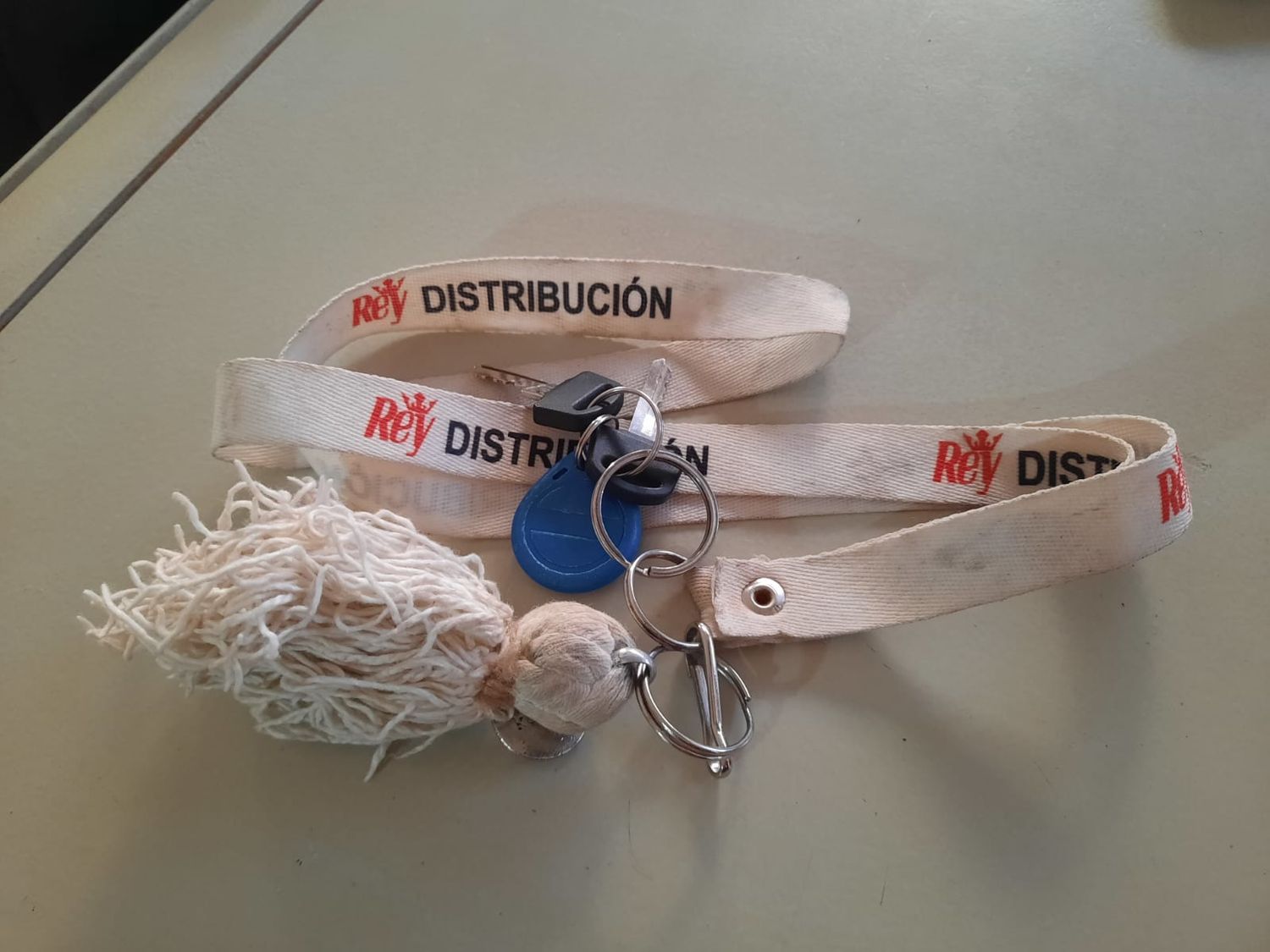 Encontraron este llavero en la zona de la rotonda Gaucho Rivero
