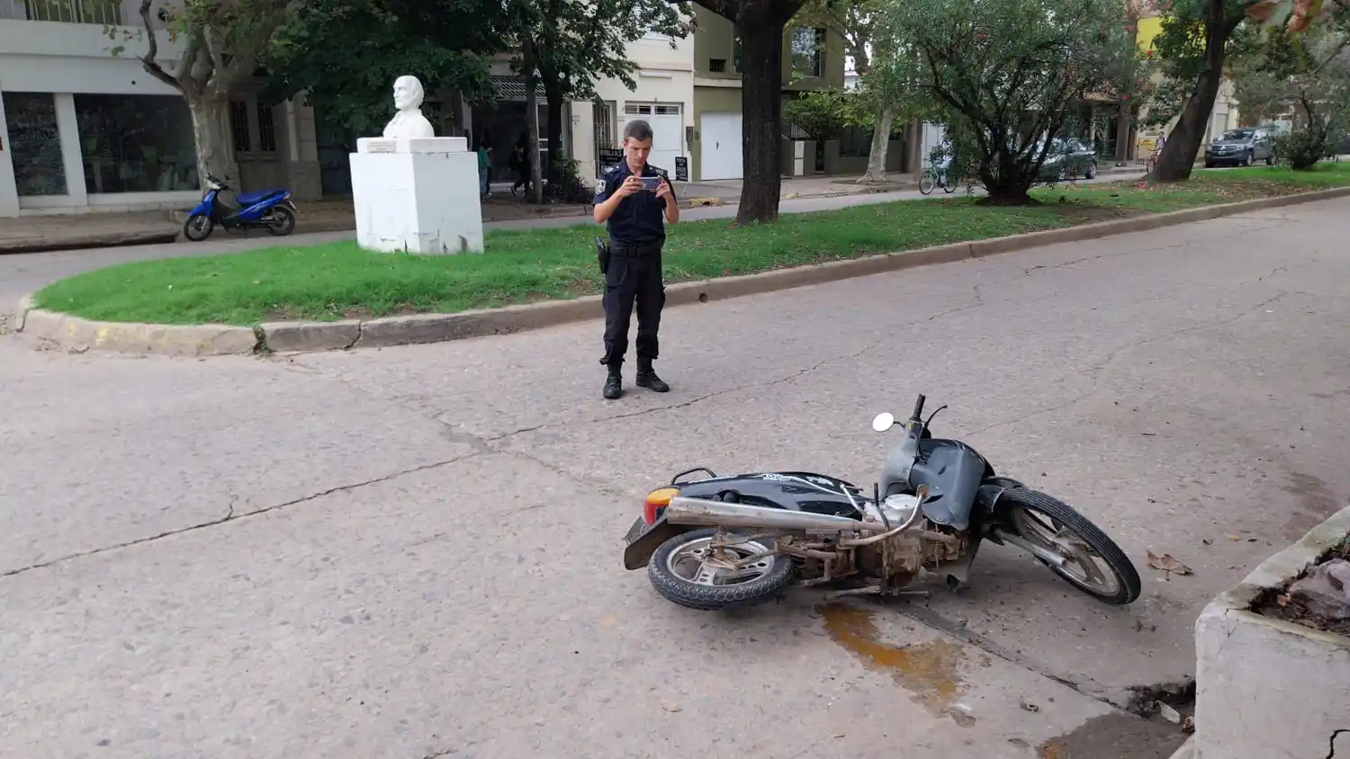 accidente 3 de febrero y almafuerte nene 2 años moto madre