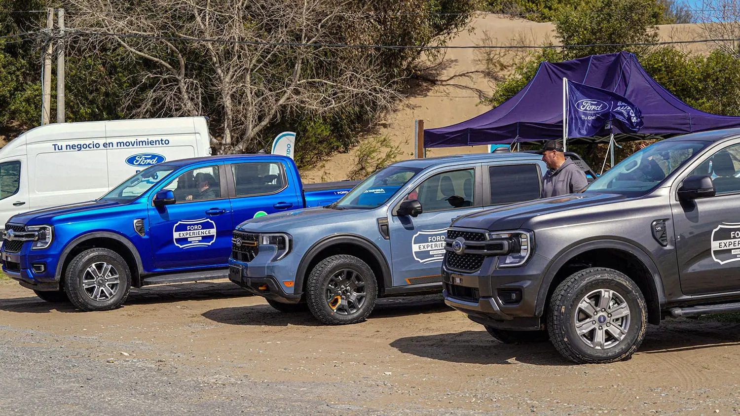 Camionetas. La atracción del evento