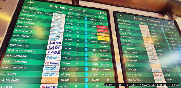[INFORME] Vuelos interprovinciales programados en Argentina durante julio