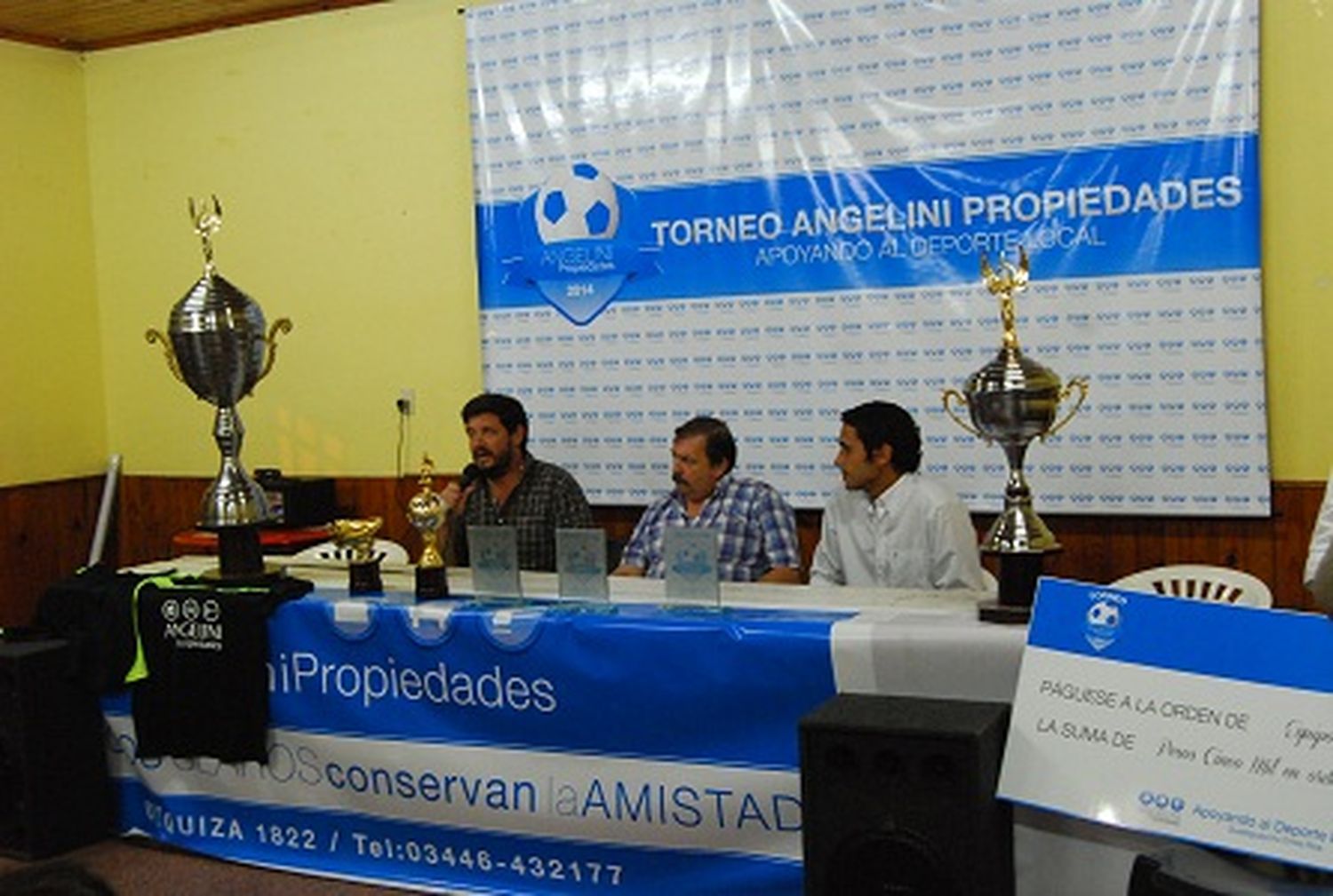 Presentaron el Torneo Oficial del Fútbol local