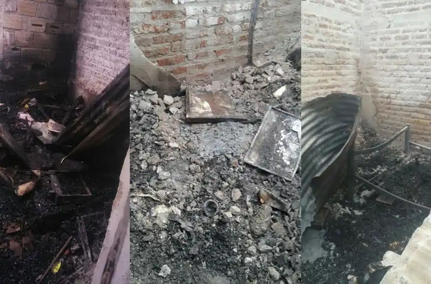 Se le incendió la casa y solicita ayuda para reconstruirla