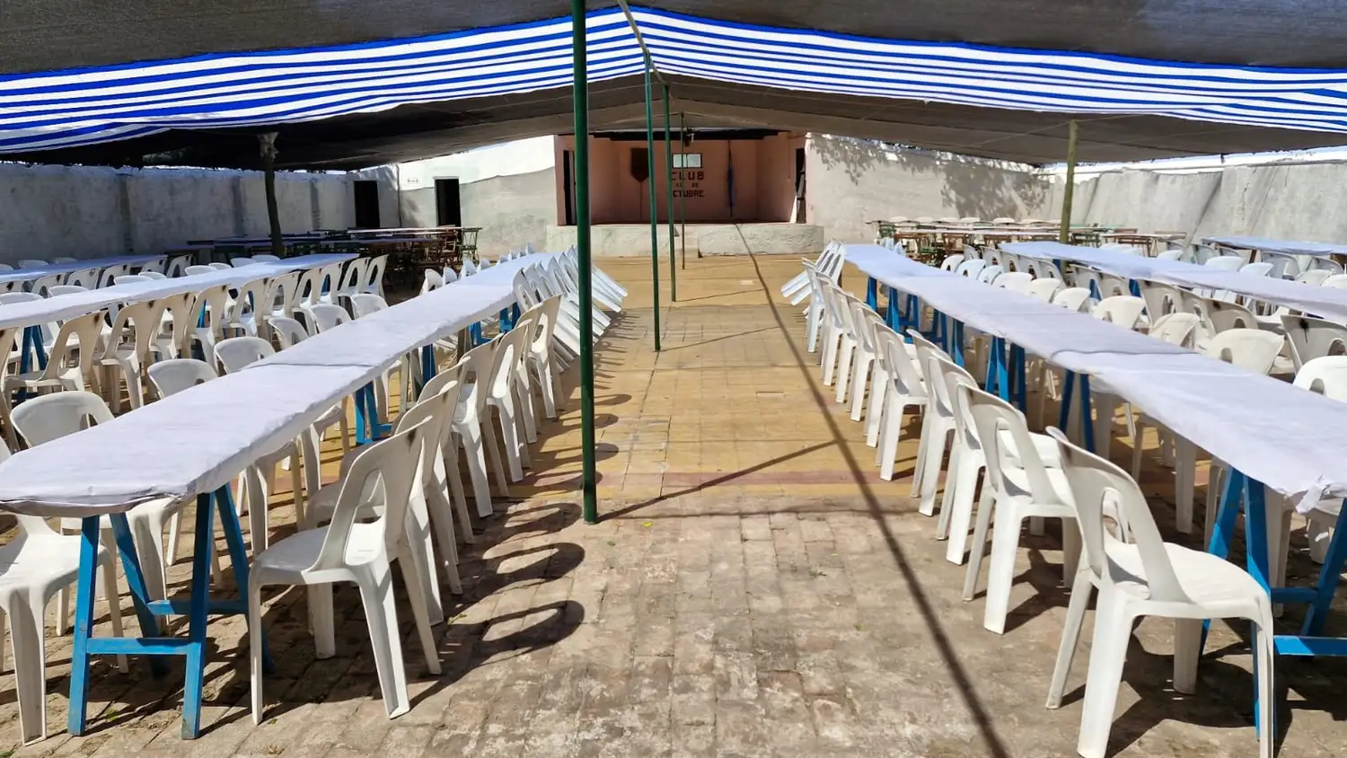 Colonias Unidas. Restauración pista de baile 4