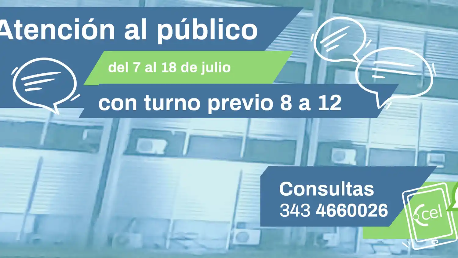 El CGE garantizará la atención durante el receso escolar de invierno