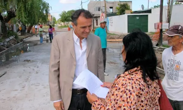 Katopodis recorrió obras en General San Martín