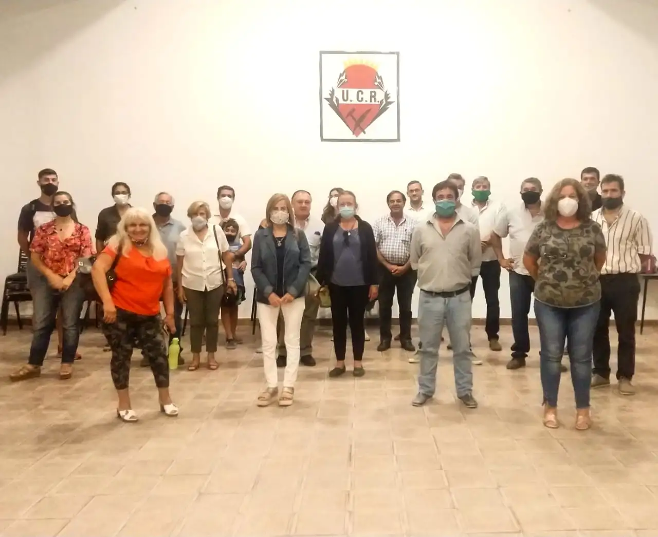 Berisso se reunió con dirigentes de la UCR
