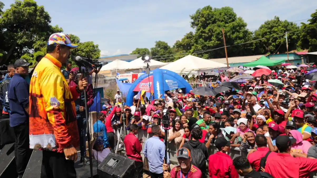 Maduro arrancó campaña electoral desde el Zulia anunciando que se está cumpliendo la profecía