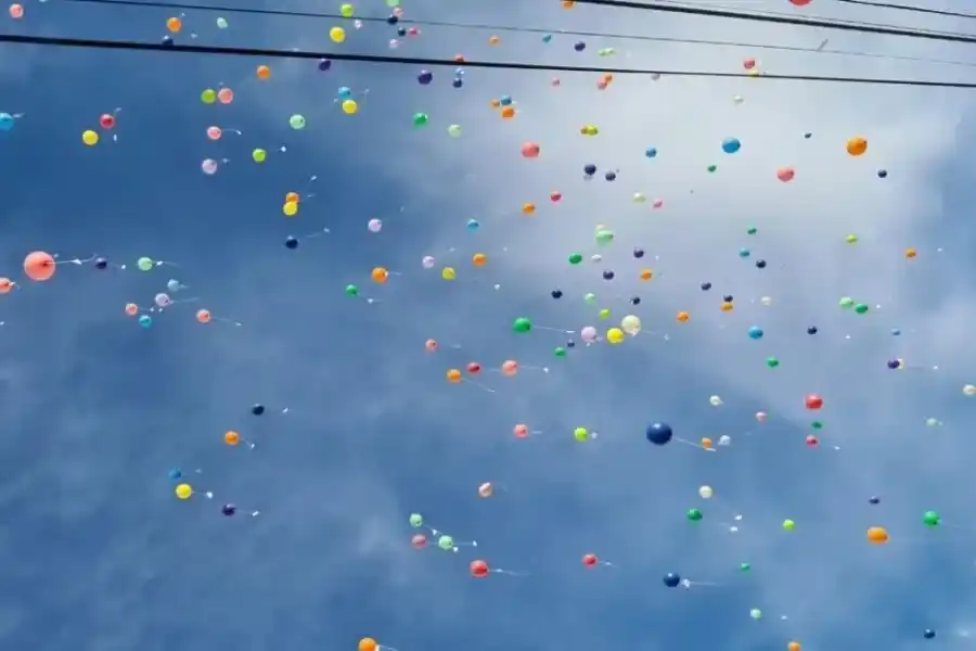 De Santa Fe a Brasil: el deseo de Valentina que viajó en globo y se hizo realidad