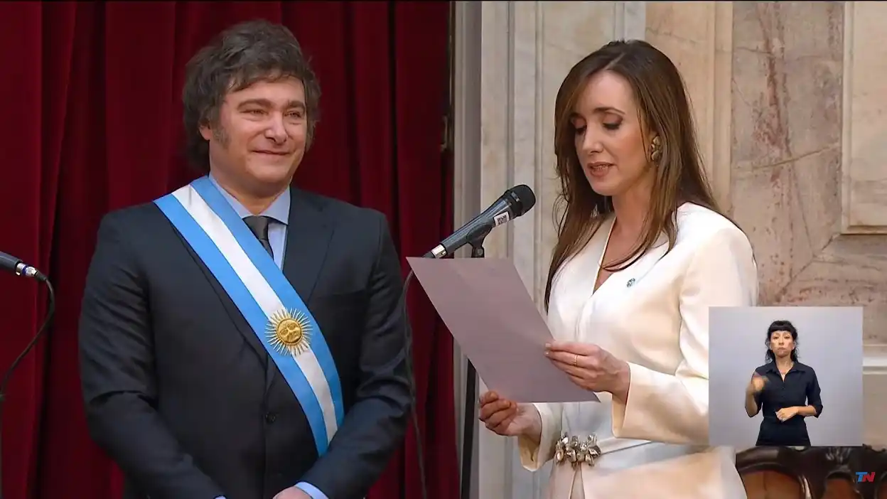 Javier Milei juró como Presidente de la Nación