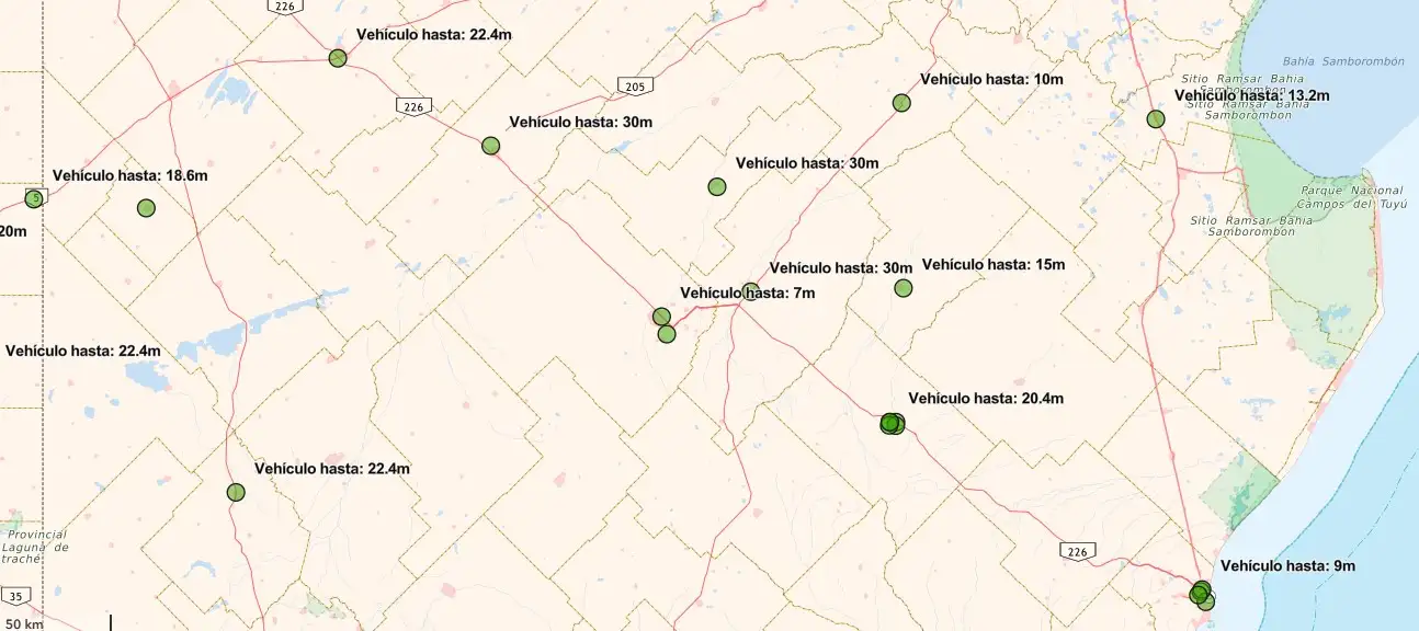 Estaciones GNC transporte pesado