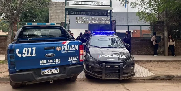 Dramático suceso: un menor de edad ingresó a la escuela portando un arma de fuego