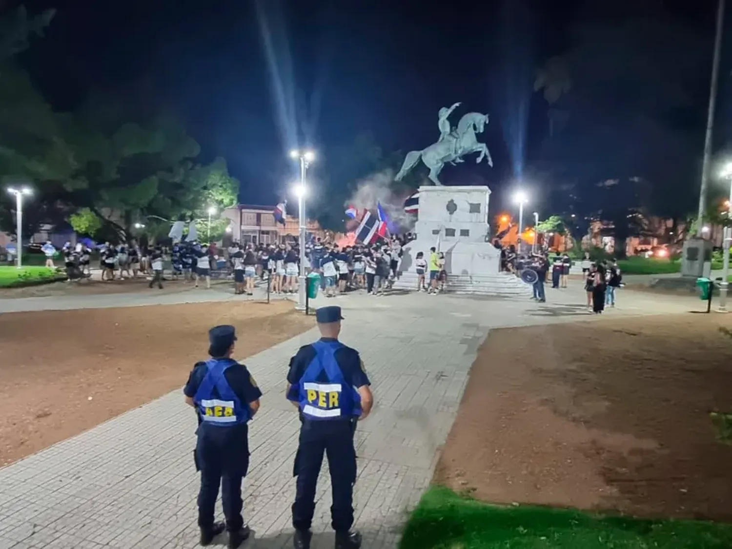 Amputaron la mano al estudiante al que le explotó un mortero durante el UPD en Victoria