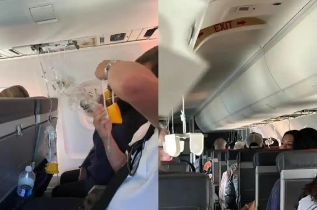 La situación provocó terror en los pasajeros de American Airlines .