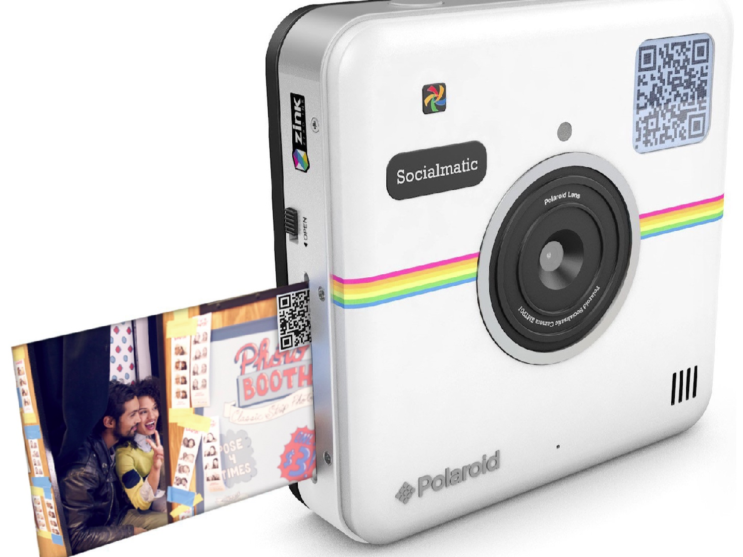 Polaroid presentó cámara digital que imprime fotos 	