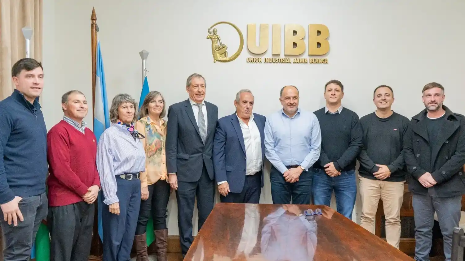 El municipio firmó un convenio de cooperación con la Unión Industrial de Bahía Blanca