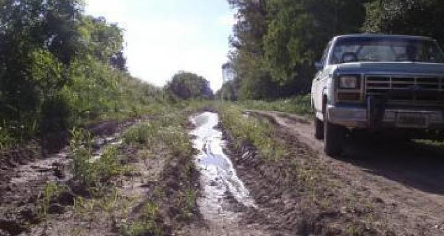 Caminos rurales destrozados