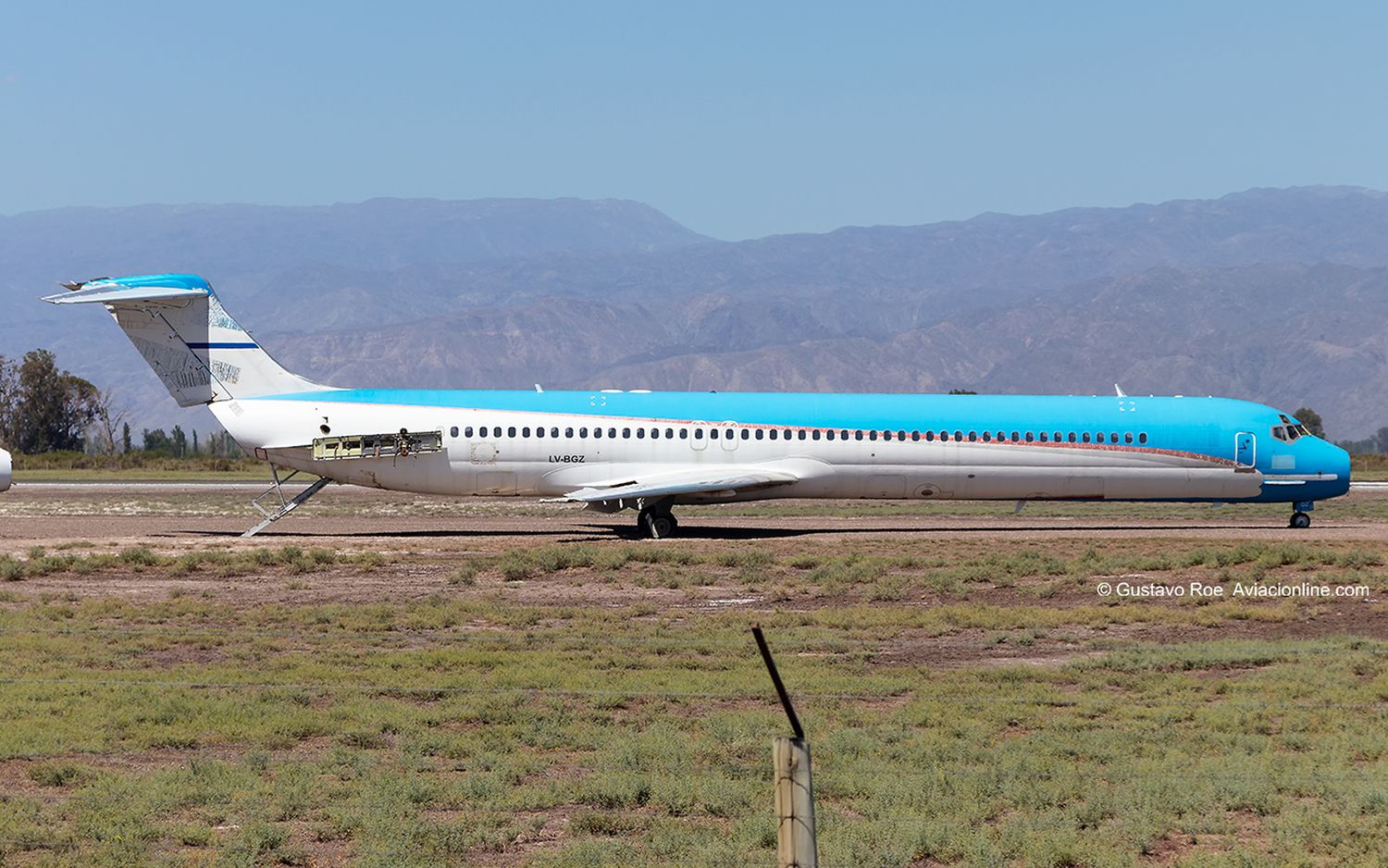 Tres aviones MD-80 que pertenecían a Austral Líneas Aéreas van a subasta