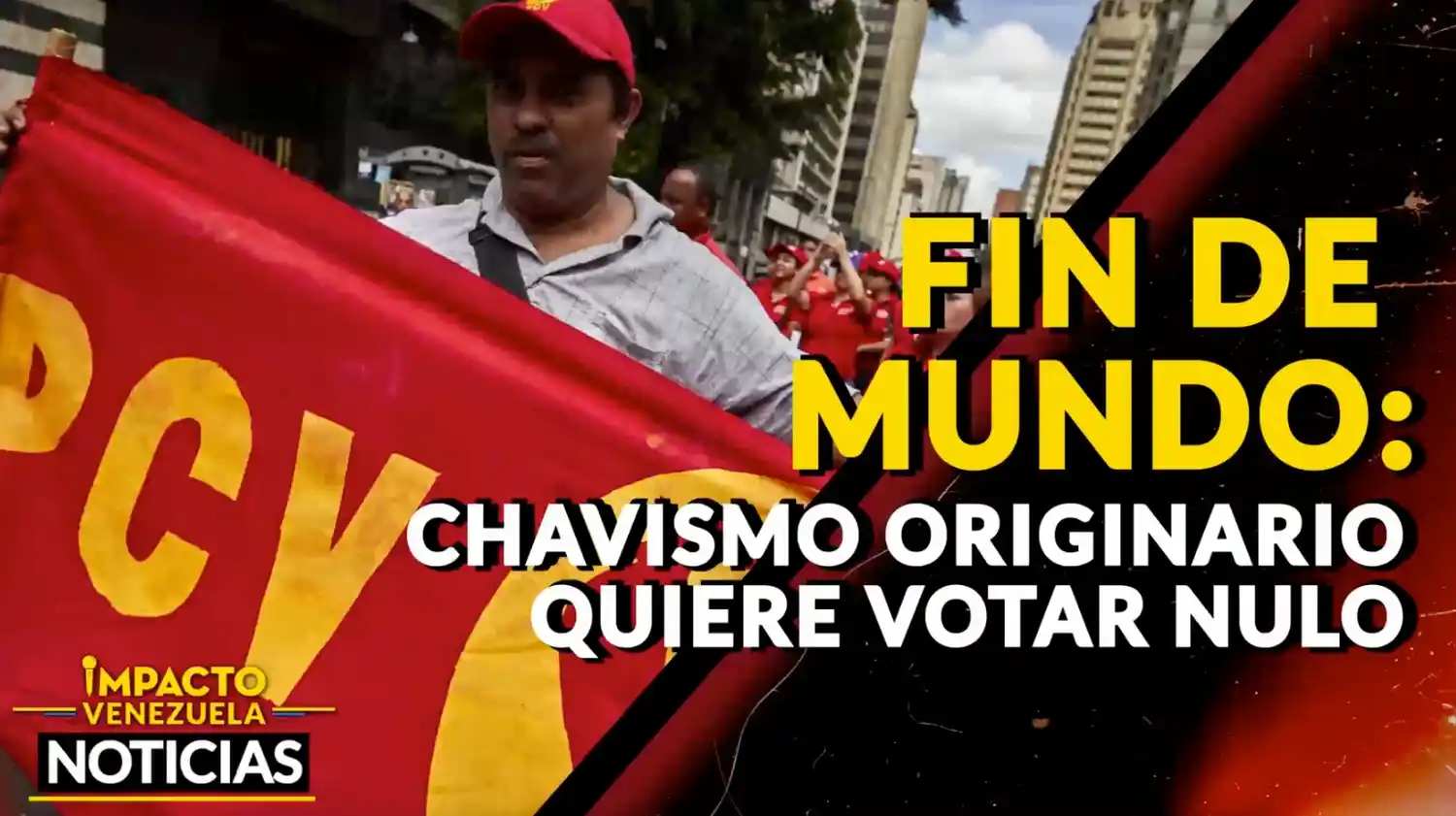 FIN DE MUNDO: chavismo originario quiere VOTAR NULO- VIDEO
