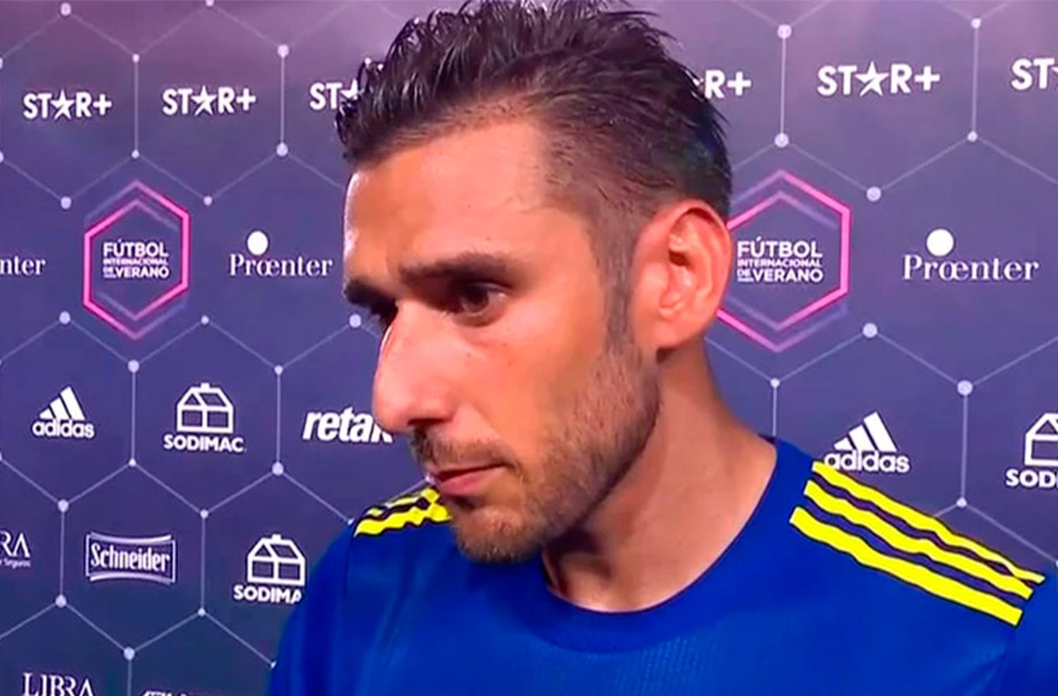 Salvio se entrenó, pero está complicado en la situación judicial