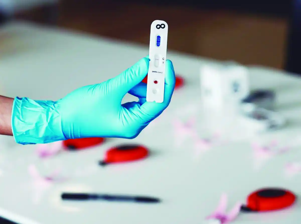 Llegaron los test rápidos al Hospital San Blas