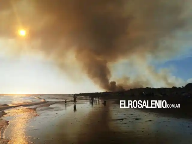 Incendio en Punta Alta: 8 mil hectáreas consumidas por el fuego