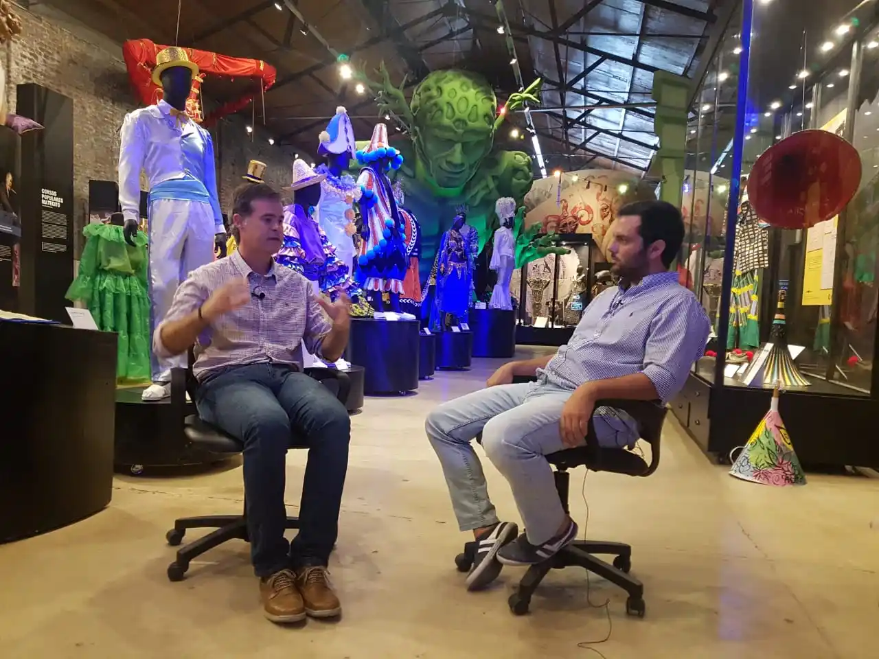 El intendente Piaggio realizó un balance desde el Museo del Carnaval