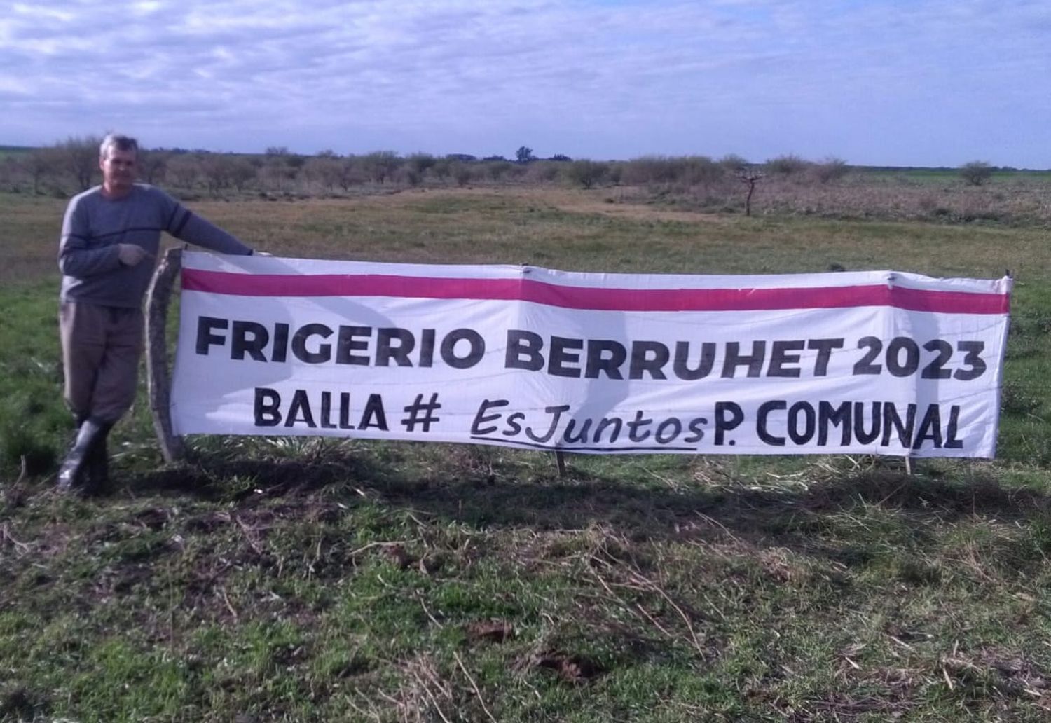 Amenazaron a un candidato de la zona rural