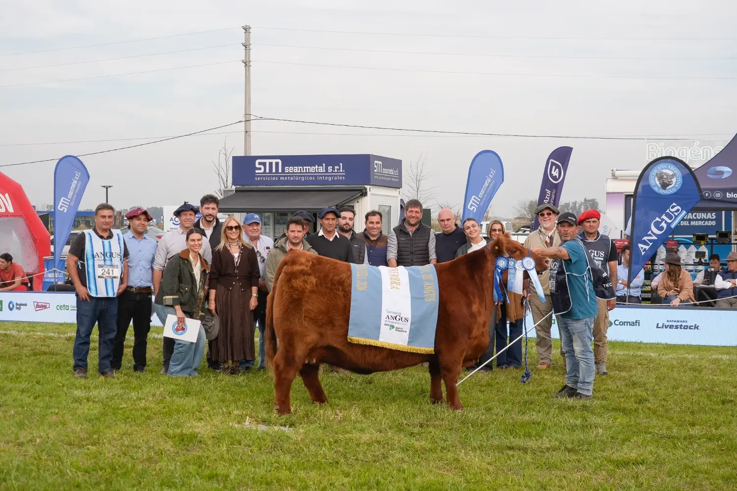 Don Romeo festejó su Primavera en la Expo Angus