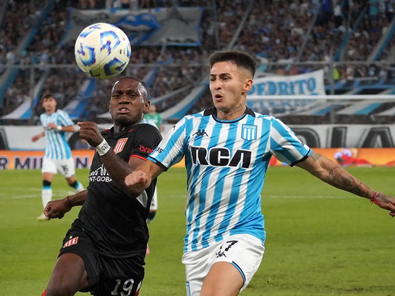 El último duelo entre Racing y Estudiantes.