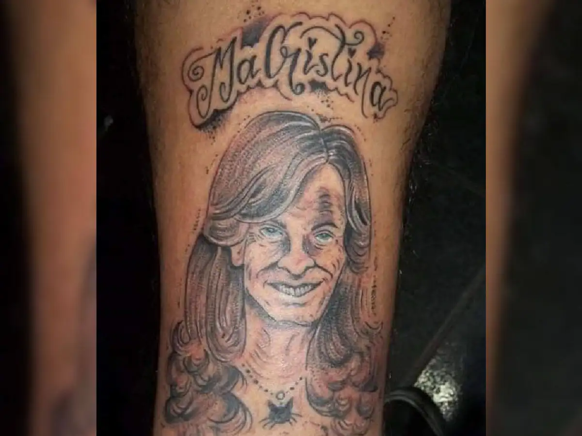 "MaCristina" el tatuaje que quiso terminar con la "grieta"
