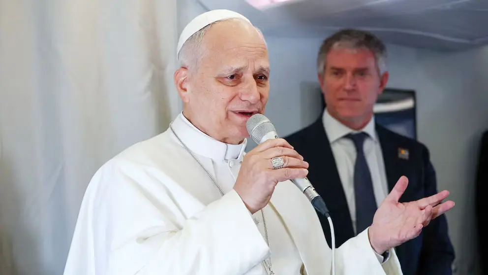 El mensaje del papa León XIV tras el cruce de acusaciones con Trump: “Podemos vivir en paz a pesar de las diferencias”