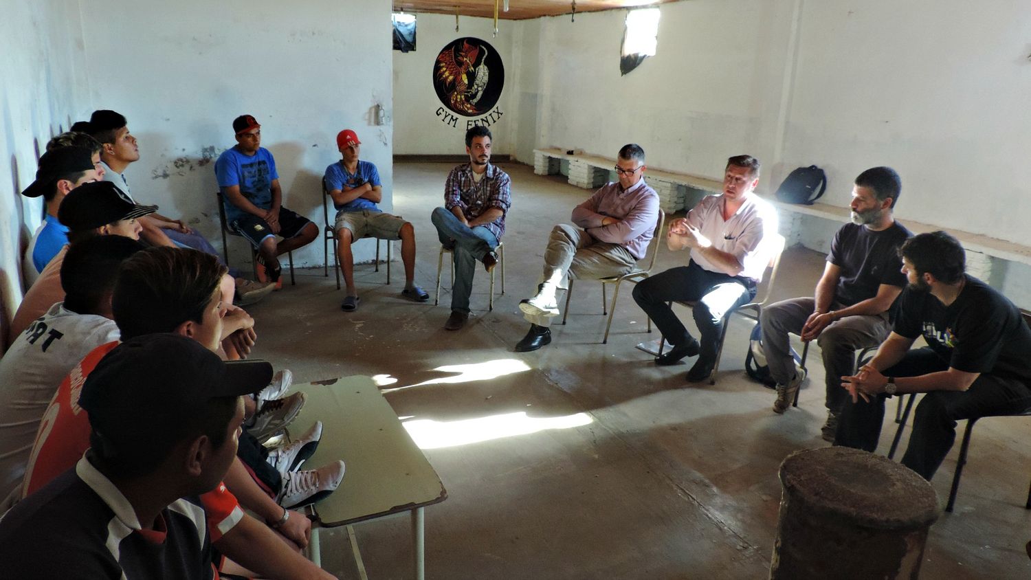 Taller para jóvenes del programa Nueva Oportunidad