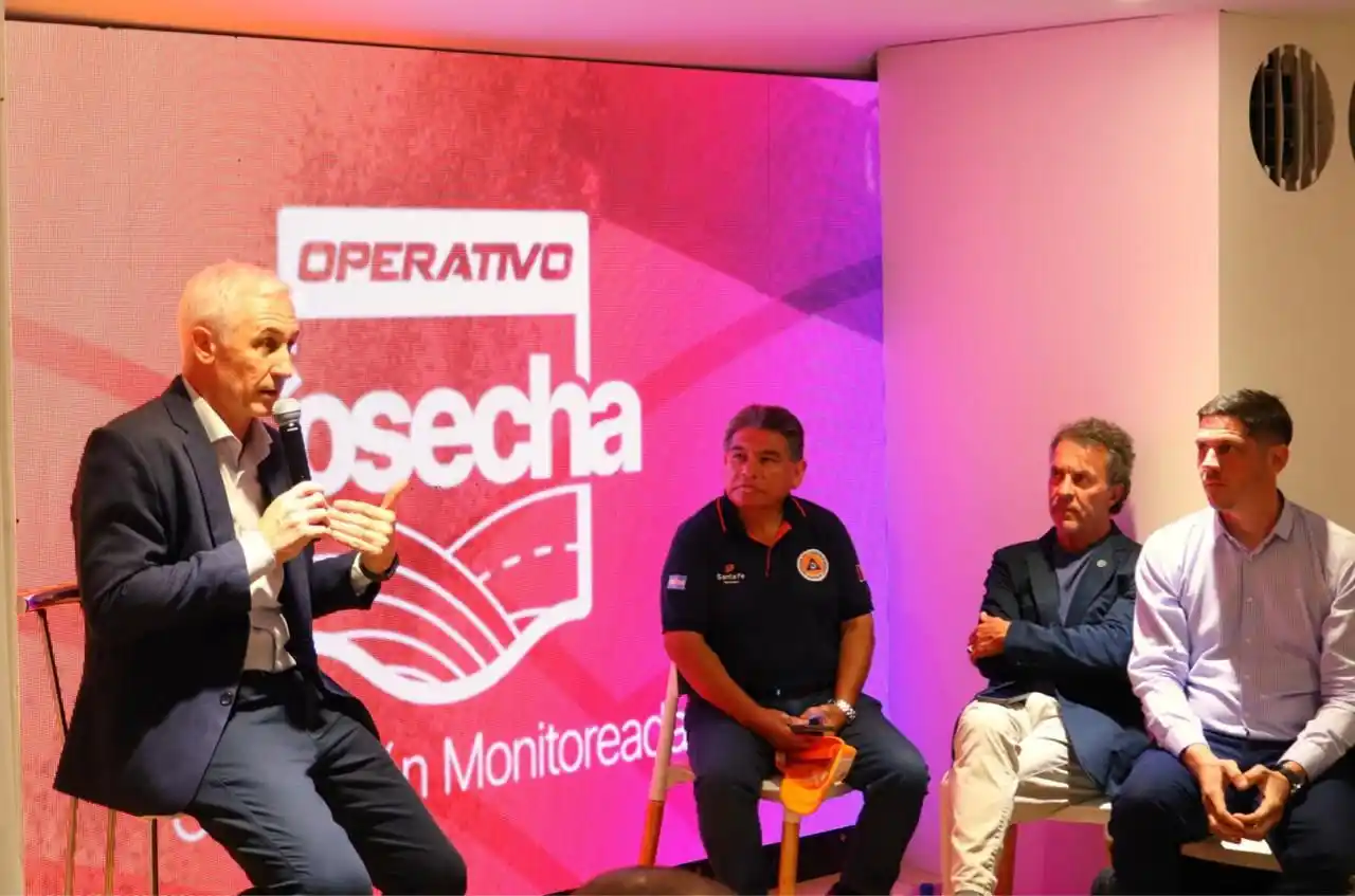 Santa Fe presentó el sistema Stop 5.0 para ordenar el ingreso de camiones a los puertos del Gran Rosario