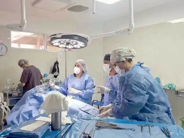 Realizan la primera cirugía 
laparoscópica de lisis tubaria