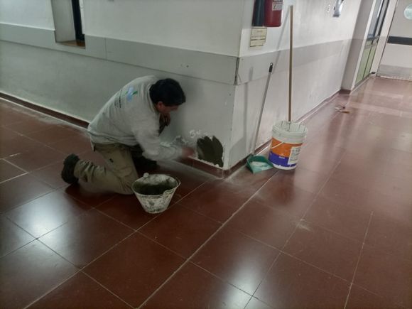 Realizan mejoras en el Hogar Geriátrico Gregorio A. Alfaro y el Hospital Pirovano