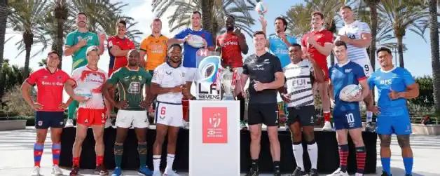 Los Pumas '7 hacen su debut frente a Inglaterra