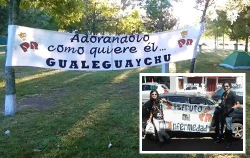 Gualeguaychú presnete en Tandil: las fotos de los seguidores del Indio 
