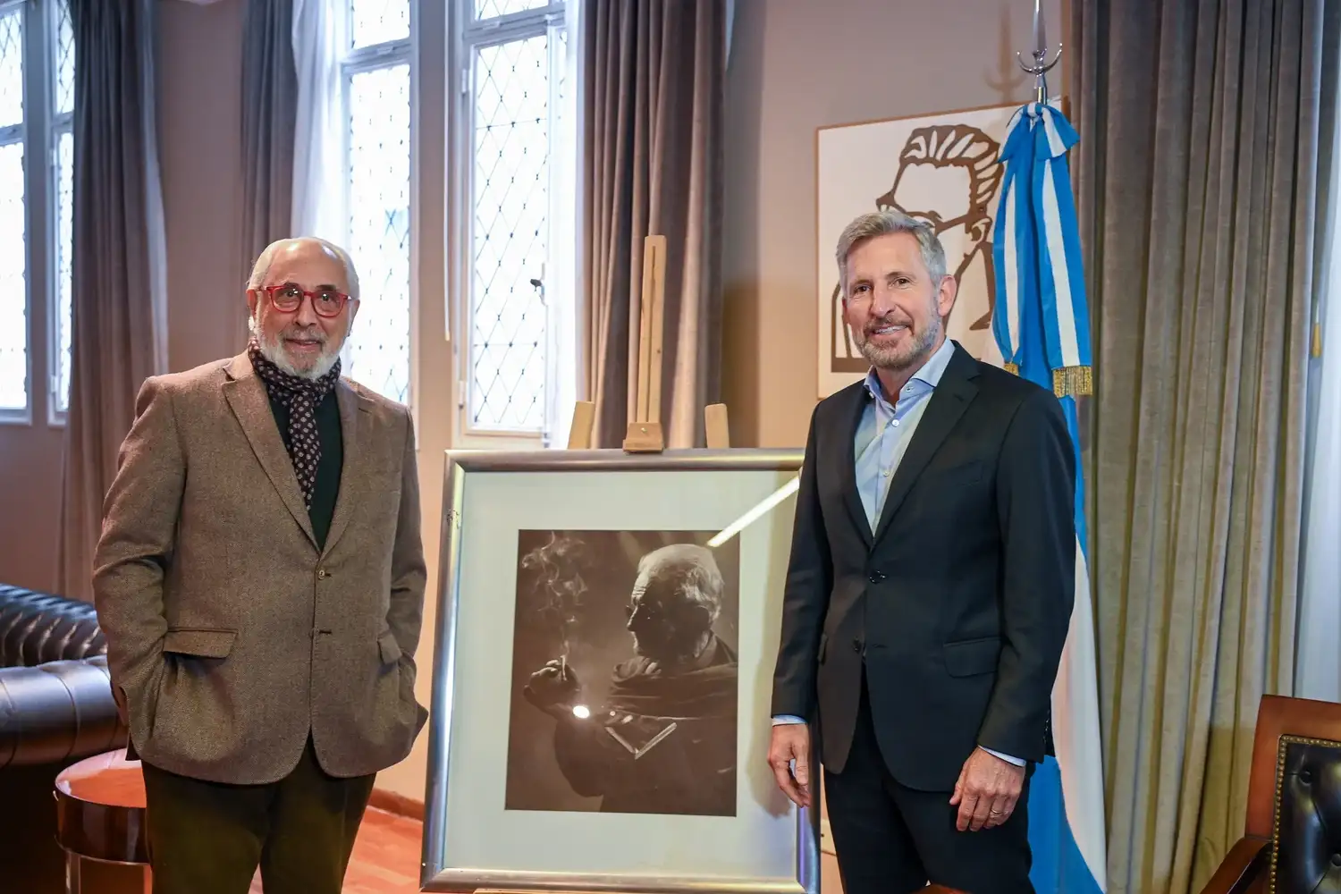 Entre Ríos recibió una valiosa donación de Santiago Kovadloff en homenaje al poeta Juan L. Ortiz