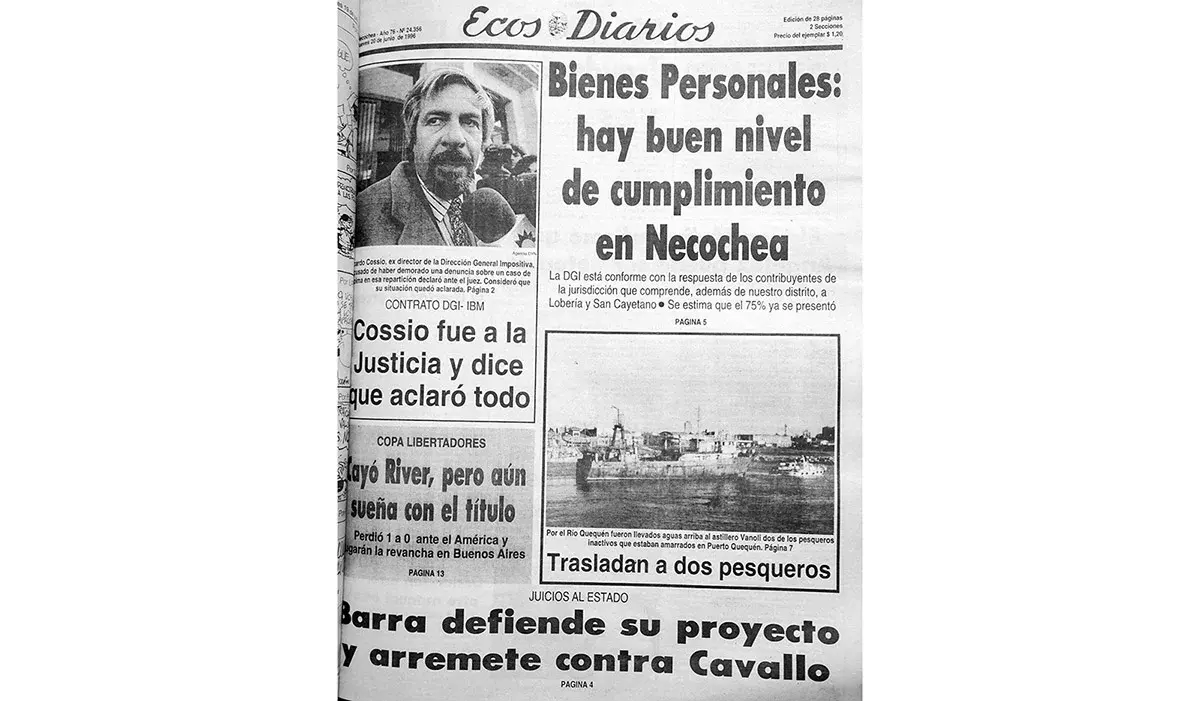 Jueves 20 de junio de 1996