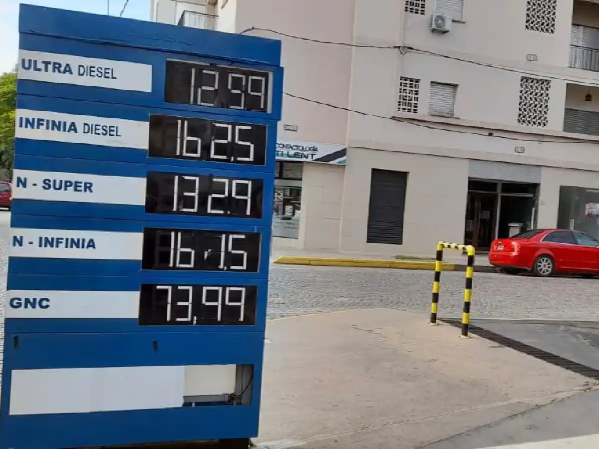 Así quedó el precio de combustibles YPF en San Francisco tras el nuevo aumento 