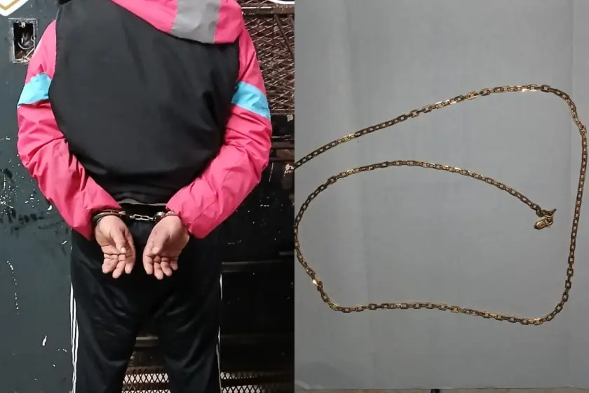 Detuvieron a un cadete que intentó robar una cadena en el macrocentro