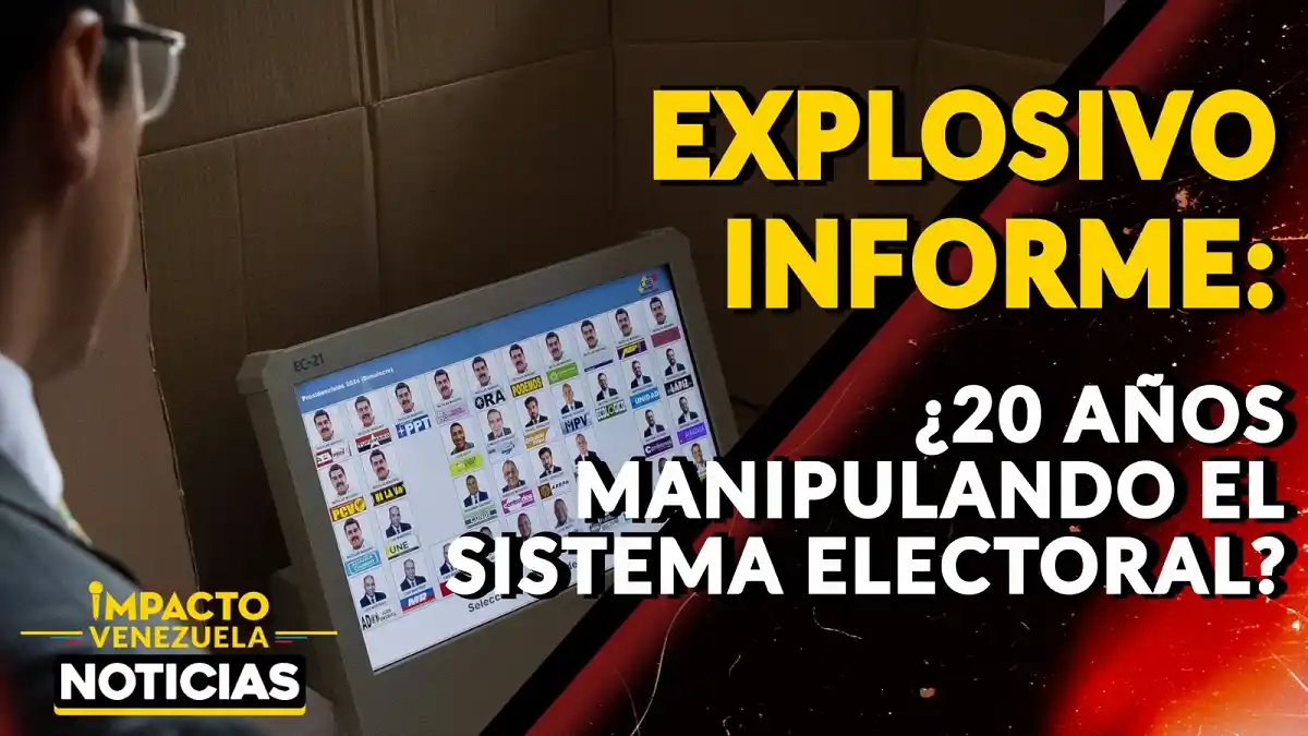 EXPLOSIVO INFORME ¿20 años manipulando el sistema electoral? – VIDEO