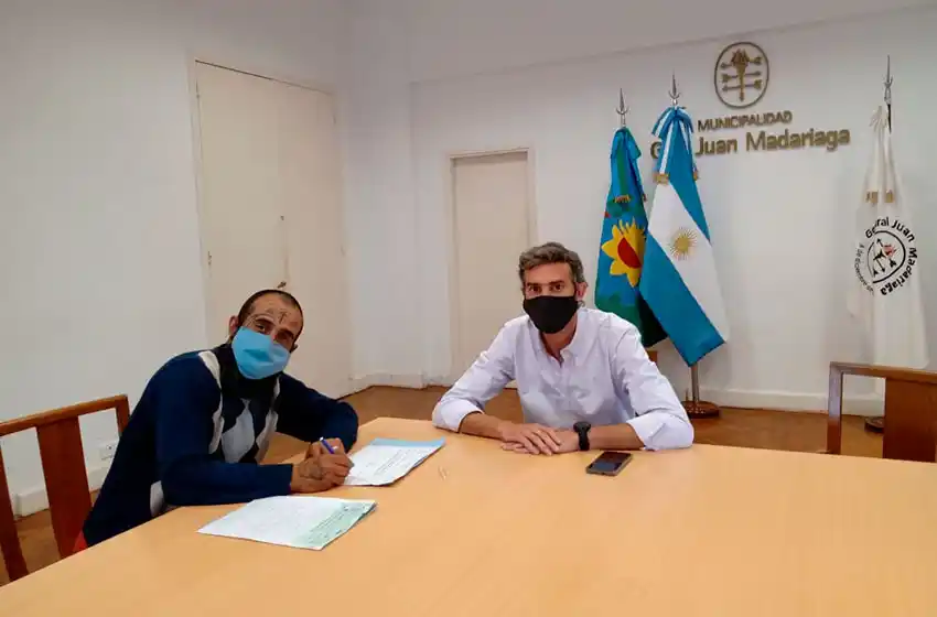 Madariaga: entregaron aportes a Instituciones locales